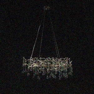 10068/800 SG Подвесная люстра LOFT IT Bijout