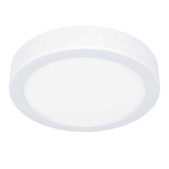 901332 Светод настенно-потолочн свет-к с рег-кой цветовой темп-ры FUEVA 6, 7,5W(LED), ?166, IP44,2700K, 4000K, 6500K, 1000lm, пластик, белый, белый