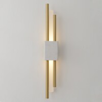 Бра Crystal Lux CARTA AP6W LED WHITE/BRASS 0343/401