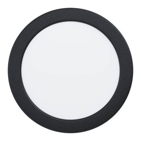 901414 Светодиод встраиваемый свет-к  с рег-кой цветовой темп-ры FUEVA 6, 10,5W(LED), ?168, IP44,2700K, 4000K, 6500K, 1200lm, пластик, черный, белый