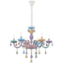 SL1700.783.06 Люстра подвесная ST-Luce Разноцветный E14 6*40W FIATA