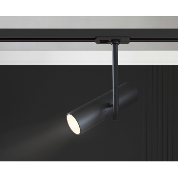 Однофазный двужильный трековый светильник Maytoni Unity TR005-1-GU10-B Elti под сменную лампу GU10
