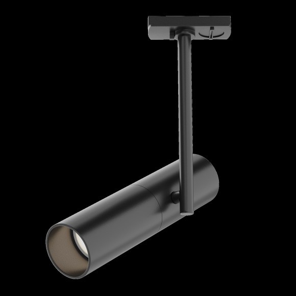 Однофазный двужильный трековый светильник Maytoni Unity TR005-1-GU10-B Elti под сменную лампу GU10