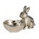427296 Статуэтка Заяц с чашей AMBALAVA, L200, B120, H120, алюминий, цвет никель 427296 Статуэтка Заяц с чашей AMBALAVA, L200, B120, H120, алюминий, цвет никель