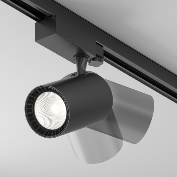 Трековый светильник трехфазный 220V светодиодный Vuoro TR029-3-26W4K-M-B