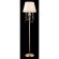Торшер Crystal Lux MERCEDES PT1 GOLD/COLOR