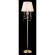 Торшер Crystal Lux MERCEDES PT1 GOLD/COLOR