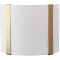 Arte Lamp Dream A4110AP-2PB Настенный светильник, бра, классического стиля с абажуром шириной 25 см, плафон белый текстиль, медный металл, лампы E14 2шт до 40Вт IP20 220В, без выключателя на корпусе