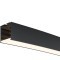 Радиусный профиль 35x35 Ø3000мм 1/8 круга черный ALM-3535R-B-D-45°-3M