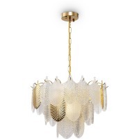 Люстра подвесная Freya FR5143PL-07G Hloya под лампы 7xE14 60W