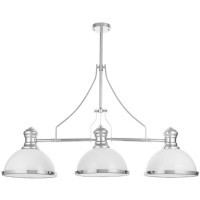 Подвесной светильник Lumina Deco Ettore LDP 710-3 WT+CHR