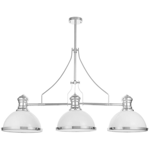 Подвесной светильник Lumina Deco Ettore LDP 710-3 WT+CHR