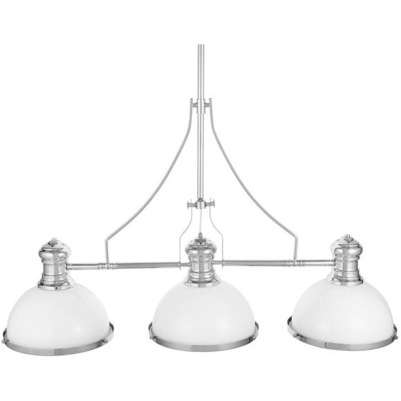 Подвесной светильник Lumina Deco Ettore LDP 710-3 WT+CHR