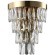 Бра Crystal Lux ABIGAIL AP3 GOLD/TRANSPARENT