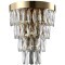 Бра Crystal Lux ABIGAIL AP3 GOLD/TRANSPARENT
