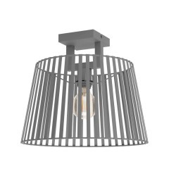 390001 EGLO BOGOTA Потолочный светильник с 1 лампой E27, 40Вт, черный металл 390001 EGLO BOGOTA Потолочный светильник с 1 лампой E27, 40Вт, черный металл