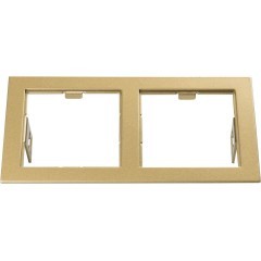 Рамка для светильника Domino Double Quadro 214523
