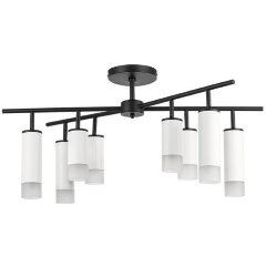 Люстра на штанге Lightstar LR7283648641 Rullo под лампы 8xGU10 400W