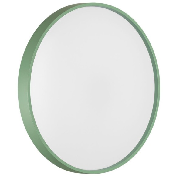 7743/DL COLOR SN Светильник светодиодный потолочный пластик/белый/зеленый LED 48Вт 3000-6000К D380 IP43 пульт ДУ MAVIC