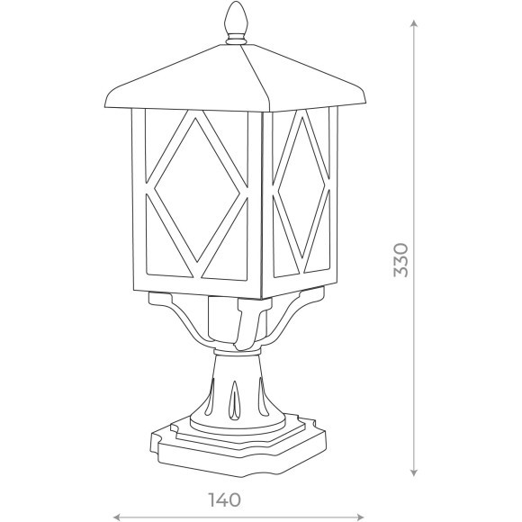 SL084.403.01 Светильник уличный подвесной ST-Luce Черный/Черный, Прозрачный E27 1*60W LORNE SL084.403.01 Светильник уличный подвесной ST-Luce Черный/Черный, Прозрачный E27 1*60W LORNE