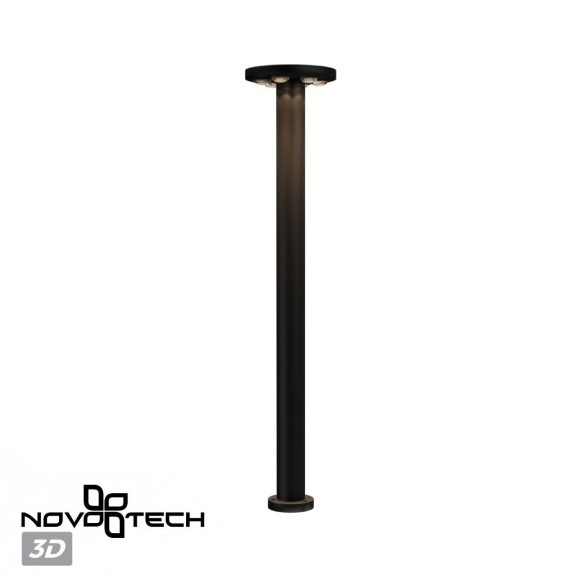 359283 STREET NT24 000 черный Светильник ландшафтный IP65 LED 4000K 12W 185-265V ECHO