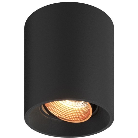 DK3090-BBR Светильник накладной, IP 20, 10 Вт, GU5.3, LED, черный/бронзовый, пластик