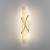 Odeon Light PARMA 6672/10WL Настенный LED-светильник в стиле модерн, 40Вт, 800Лм, CCT переключатель цветовой температуры на корпусе 3000/3500/4000К, CRI90, 220В, IP20, белый алебастр и бронзовый металл, высота 400 мм, ширина 82 мм, глубина 115 мм
