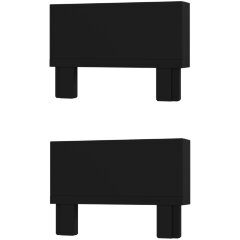 ST067.409.19 Торцевая заглушка (2 шт) для плоского 6мм накладного шинопровода ST Luce Skyflat ST067.409.19 Торцевая заглушка (2 шт) для плоского 6мм накладного шинопровода ST Luce Skyflat