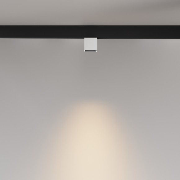 TR133-2-7W3K-W Трековый магнитный светодиодный светильник Maytoni Exility CRI90+ 3000К 400Лм 50° 7Вт