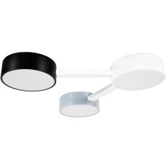 Люстра потолочная повышенным индексом цветопередачи и пультом ДУ 24Вт 1040Лм CRI98 3000-6000К Emisfero Lightstar 737230 Люстра потолочная повышенным индексом цветопередачи и пультом ДУ 24Вт 1040Лм CRI98 3000-6000К Emisfero Lightstar 737230