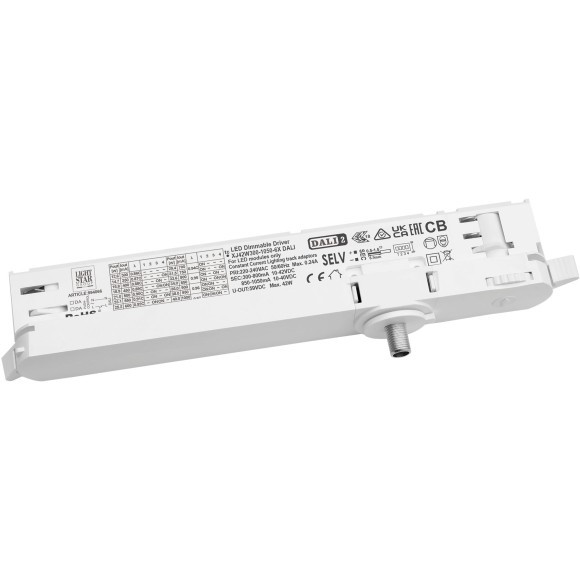 Адаптер с драйвером с DIP-switch управляемый по DALI д/трек-системы QUATTRO Quattro Lightstar 594066