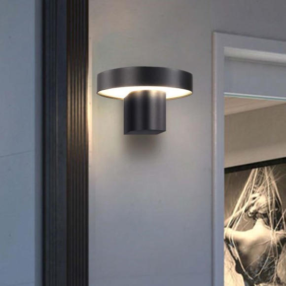 4640-1W, уличный светильник, D145xW140xH75, LEDx12W, 1050LM, 4000K, IP65, included