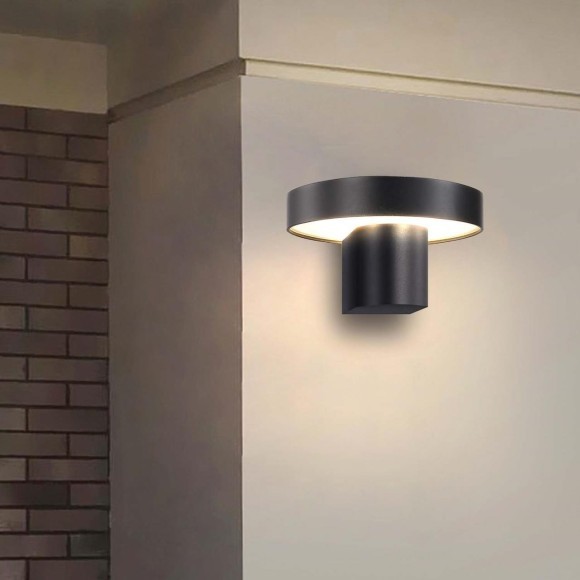 4640-1W, уличный светильник, D145xW140xH75, LEDx12W, 1050LM, 4000K, IP65, included