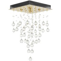 Каскадная люстра Arti Lampadari Flusso H 1.4.30.615 G