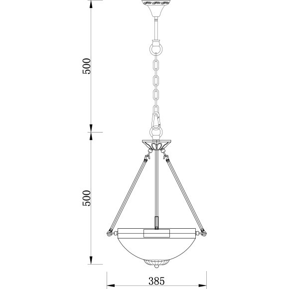 Подвесной светильник с 3 лампами Freya FR2012-PL-03-BZ Herbert под лампы 3xE27 60W Подвесной светильник с 3 лампами Freya FR2012-PL-03-BZ Herbert под лампы 3xE27 60W