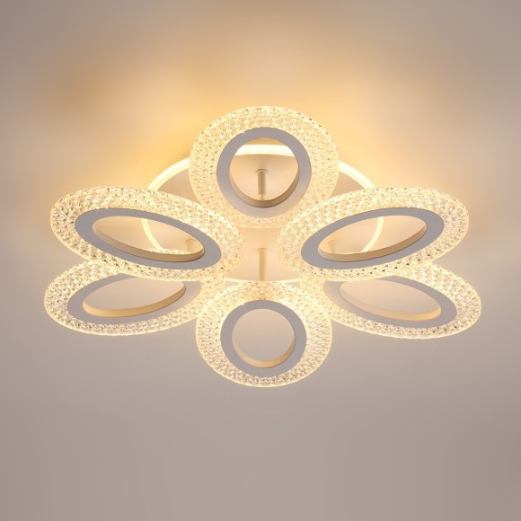 8018/60CL Потолочный светильник Lumion LEDIO c подсв. осн. LED Lm4700 Ra90 60W 220V 3000-6000K CLARE 8018/60CL Потолочный светильник Lumion LEDIO c подсв. осн. LED Lm4700 Ra90 60W 220V 3000-6000K CLARE