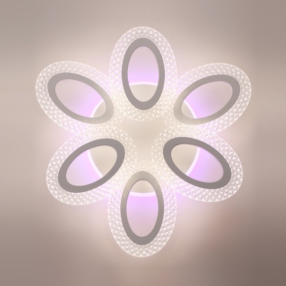 8018/60CL Потолочный светильник Lumion LEDIO c подсв. осн. LED Lm4700 Ra90 60W 220V 3000-6000K CLARE 8018/60CL Потолочный светильник Lumion LEDIO c подсв. осн. LED Lm4700 Ra90 60W 220V 3000-6000K CLARE