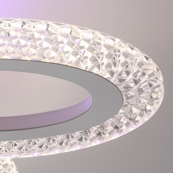 8018/60CL Потолочный светильник Lumion LEDIO c подсв. осн. LED Lm4700 Ra90 60W 220V 3000-6000K CLARE 8018/60CL Потолочный светильник Lumion LEDIO c подсв. осн. LED Lm4700 Ra90 60W 220V 3000-6000K CLARE