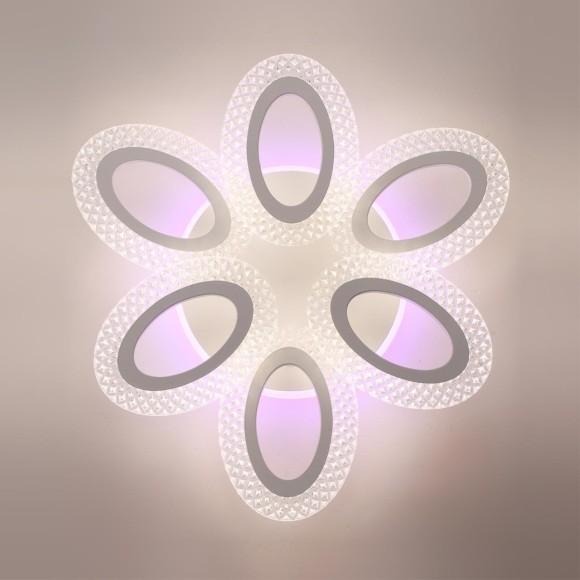 8018/60CL Потолочный светильник Lumion LEDIO c подсв. осн. LED Lm4700 Ra90 60W 220V 3000-6000K CLARE 8018/60CL Потолочный светильник Lumion LEDIO c подсв. осн. LED Lm4700 Ra90 60W 220V 3000-6000K CLARE