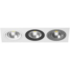 Встраиваемый светильник Lightstar i836060709 Intero 111 под лампы 3xGU10 150W Встраиваемый светильник Lightstar i836060709 Intero 111 под лампы 3xGU10 150W