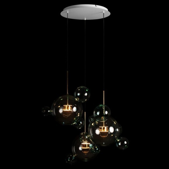 2027-D3 Blue Подвесной светильник LOFT IT Bolle 2027-D3 Blue Подвесной светильник LOFT IT Bolle