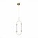 SL6004.303.02 Подвес ST-Luce Латунь/Белый LED 2*4W 3000K OLBIA