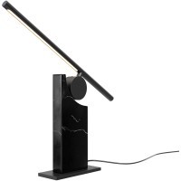 MOD467TL-L9B3K Настольный светодиодный светильник с основанием из натурального черного мрамора и выключателем на плафоне, 9Вт 200Лм 3000К CRI80 120° 220V IP20 Maytoni Monumento