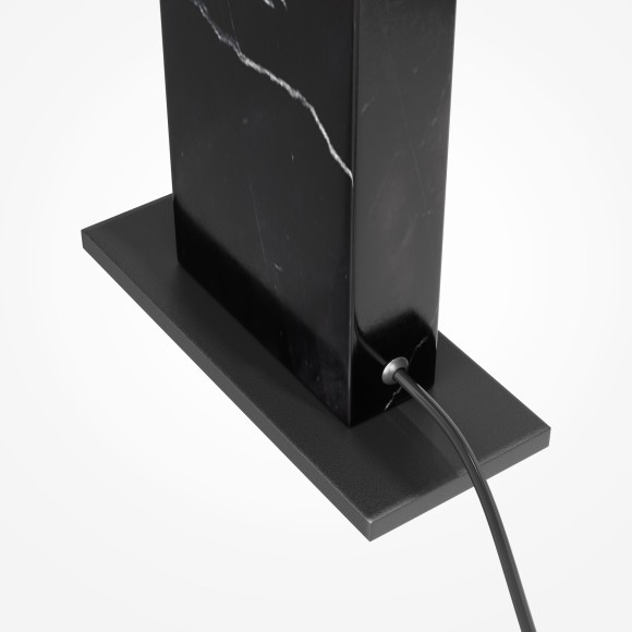 MOD467TL-L9B3K Настольный светодиодный светильник с основанием из натурального черного мрамора и выключателем на плафоне, 9Вт 200Лм 3000К CRI80 120° 220V IP20 Maytoni Monumento MOD467TL-L9B3K Настольный светодиодный светильник с основанием из натурального черного мрамора и выключателем на плафоне, 9Вт 200Лм 3000К CRI80 120° 220V IP20 Maytoni Monumento