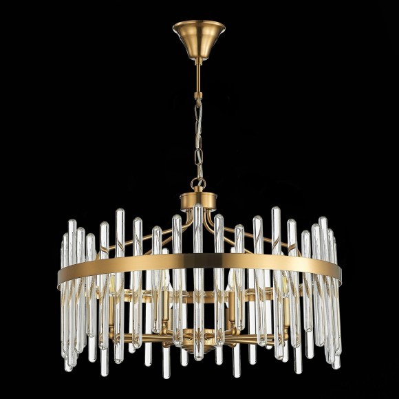 SL1167.303.08 Светильник подвесной ST-Luce Латунь/Латунь, Прозрачный E14 8*40W TELLURIO SL1167.303.08 Светильник подвесной ST-Luce Латунь/Латунь, Прозрачный E14 8*40W TELLURIO