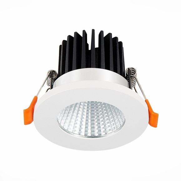ST704.538.10 Св-к встр. Белый LED 1*10W 3000K 900Lm Ra90 38° IP20 D80xH60 170-240V Встраиваемые светильники