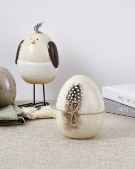 427899 Фигурка Яйцо SENDAYAN ?95, H117 фарфор, бежевый