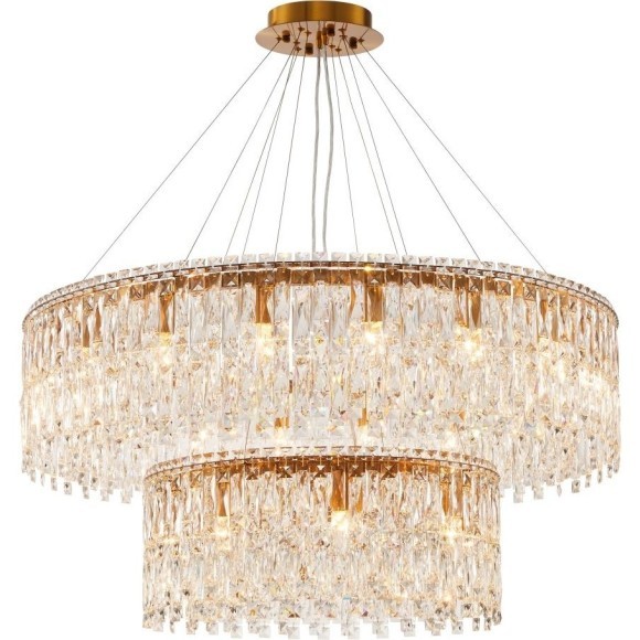 Люстра подвесная хрустальная 2173/05/26P Stilfort, серия Santorini Люстра подвесная хрустальная 2173/05/26P Stilfort, серия Santorini
