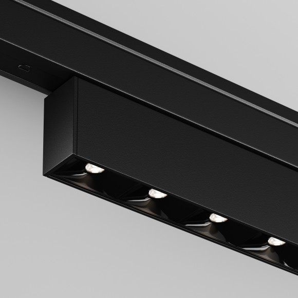 TR193-1-15W4K-M-B Ультратонкий трековый диммируемый по TRIAC 0/1-10V магнитный светодиодный светильник Maytoni Levity CRI90+ 4000К 650Лм 30° 15Вт TR193-1-15W4K-M-B Ультратонкий трековый диммируемый по TRIAC 0/1-10V магнитный светодиодный светильник Maytoni Levity CRI90+ 4000К 650Лм 30° 15Вт