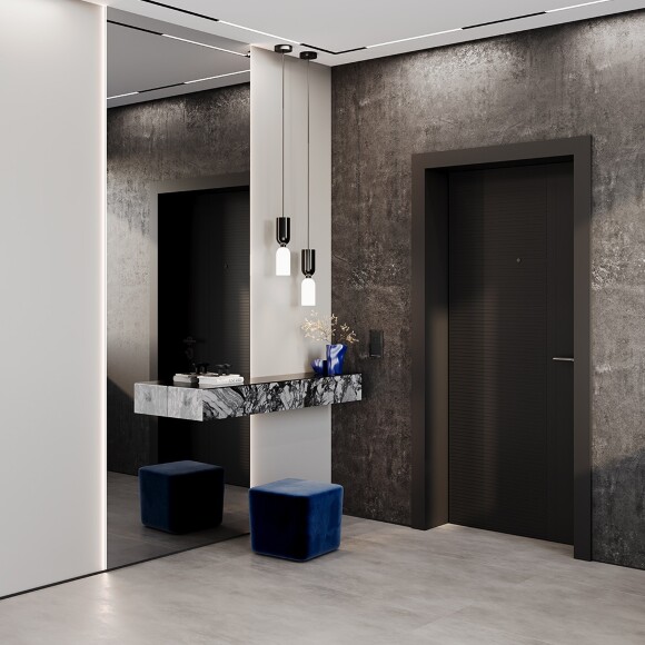 Рамка стеклянная VOLTUM S70 на 2 поста, (черный,стекло)